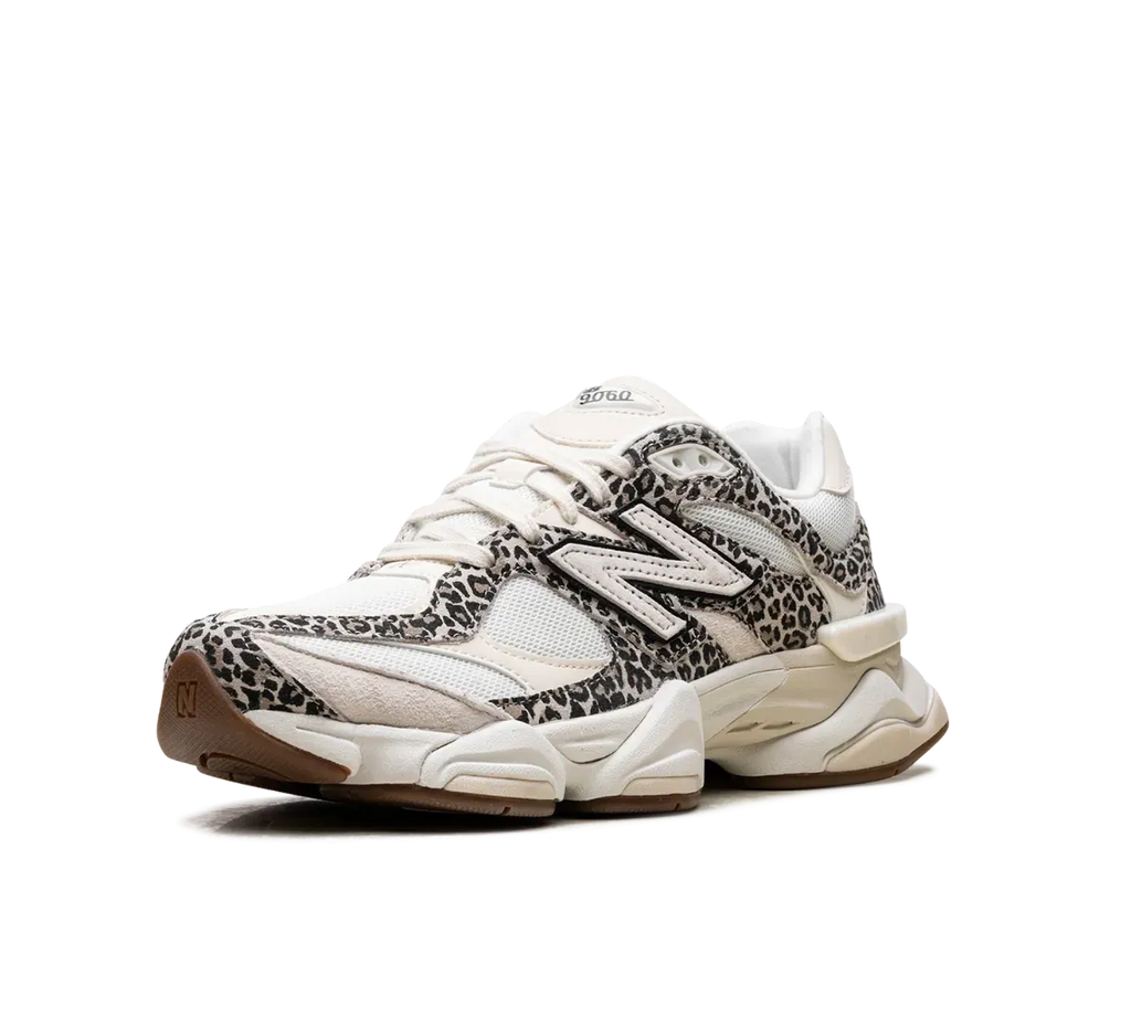 New Balance 9060 'Beige Brown Leopard Print'