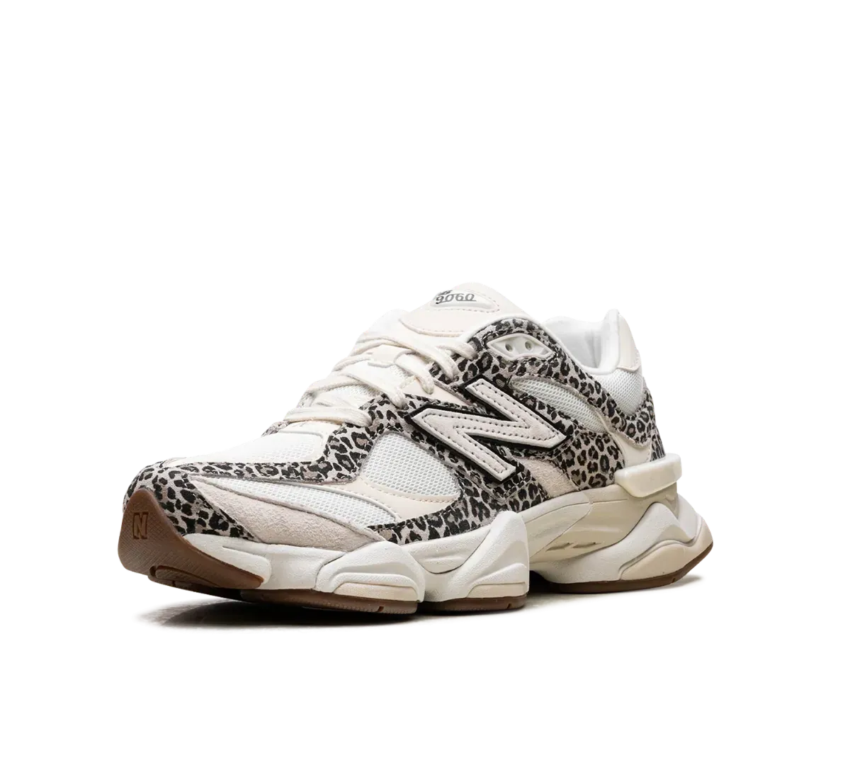 New Balance 9060 'Beige Brown Leopard Print'