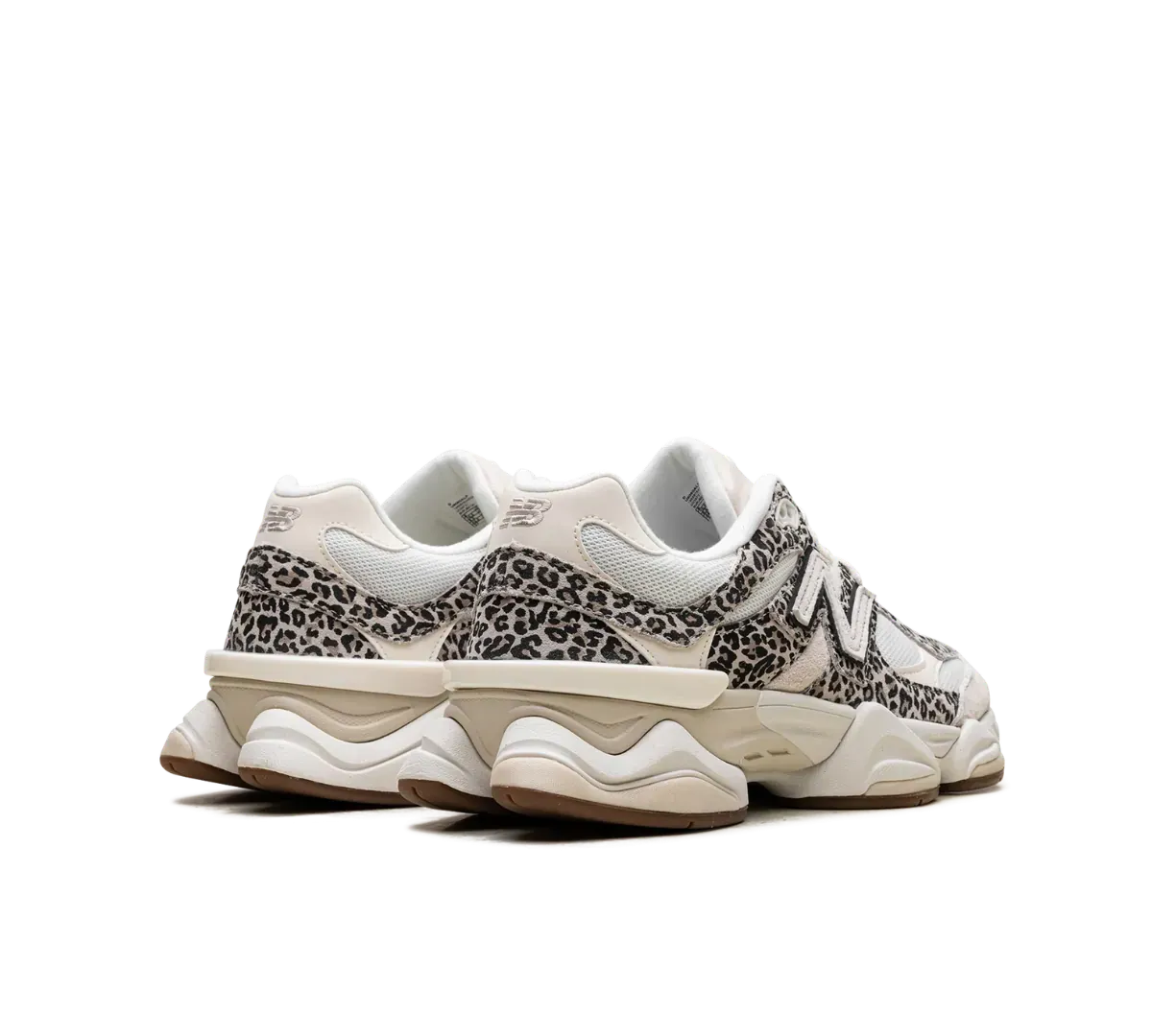 New Balance 9060 'Beige Brown Leopard Print'