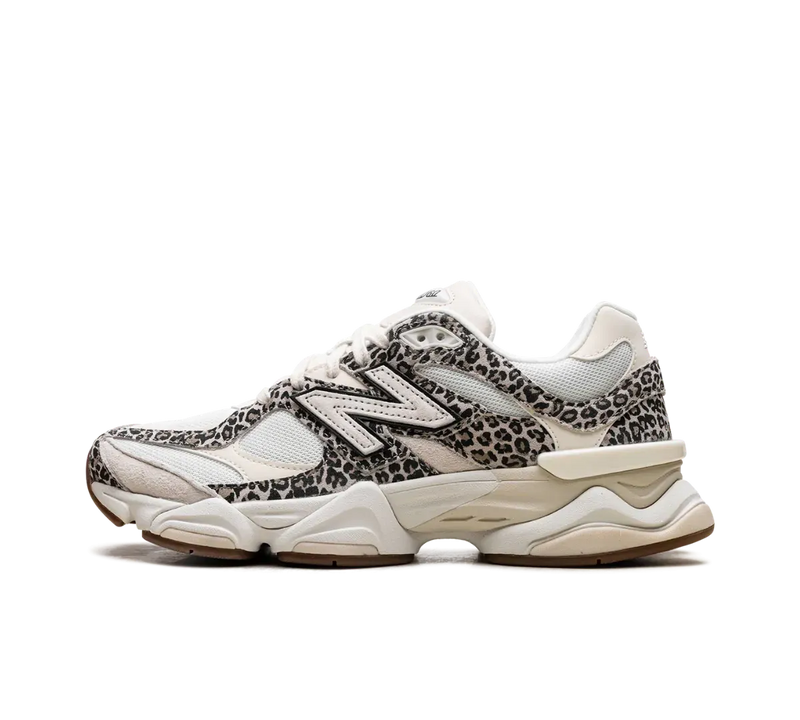 New Balance 9060 'Beige Brown Leopard Print'